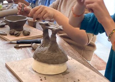 Cours de céramique à paris pour enfants - Atelier Garrigues