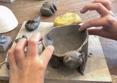 Cours de céramique à paris pour enfants - Atelier Garrigues