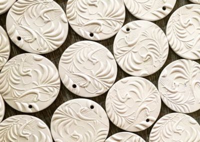 pendentifs porcelaine